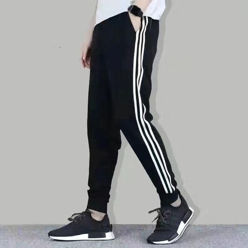 product_image_name-SXCHEN-Lot De 2 Sweats De Sport Décontractés Pour Homme À Rayures Noires Et Blanches-4