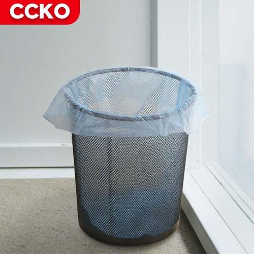 product_image_name-Generic-Poubelle ronde en maille de métal noir corbeille pour bureau, maison papier métallique -1