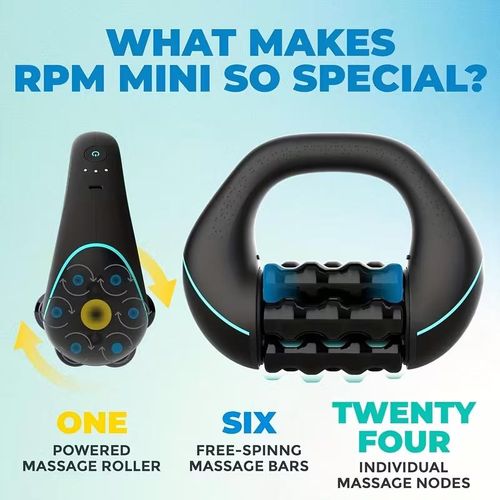 Generic Mini masseur électrique portable, masseur à rouleaux 3 vitesses