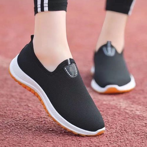 Fashion Baskets De Sport Slip On Sneakers Femme BL63 noir Prix