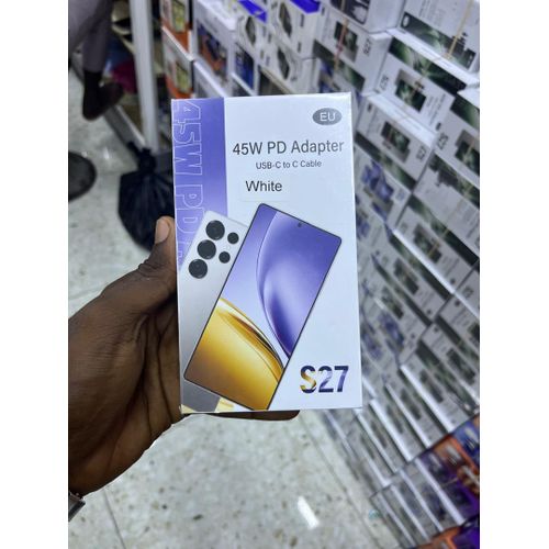 Generic 45W PD USB-C to C cable pour Samsung 27