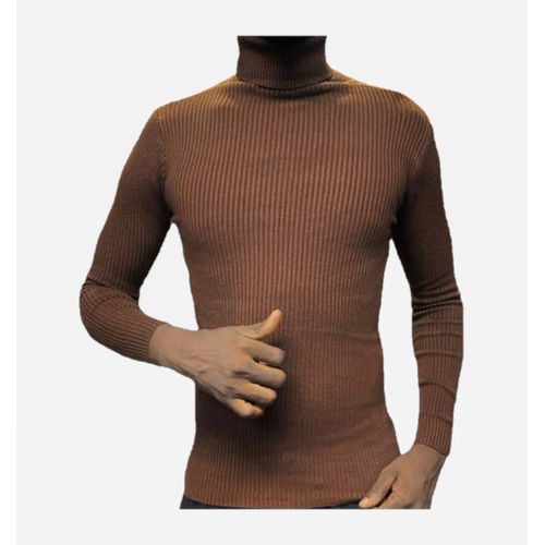 Fashion Pull Col Roule Unisexe Marron Prix pas cher Jumia CI