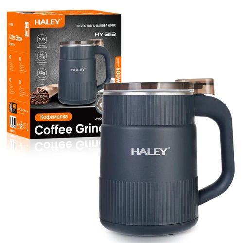 HALEY Moulin à Café Électrique – 500 W – Capacité 50 g – Noir - image 2