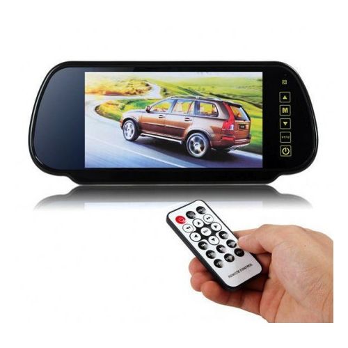 Generic Écran tactile de rétroviseur voiture Bluetooth MP5 avec