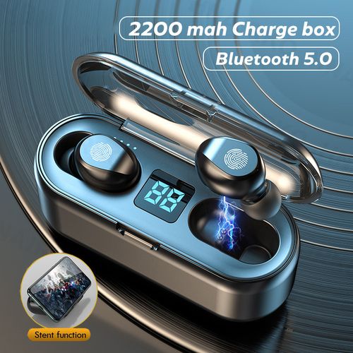 Generic Wireless Fingerprint Touch Headset Bluetooth 5.1 Earphones
