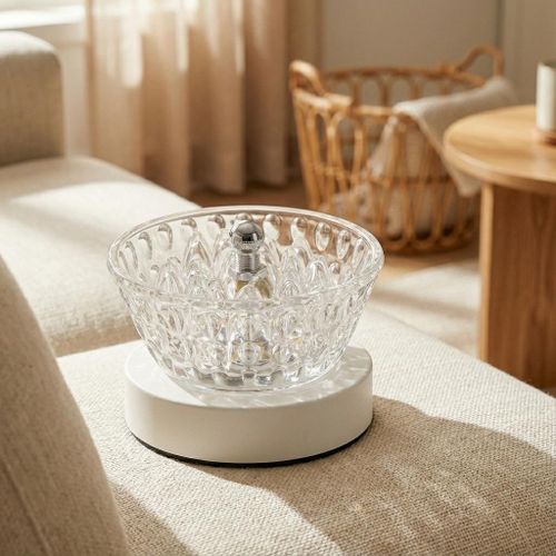 product_image_name-Generic-Lampe de Table Tactile LED en Forme de Couronne Élégante - 3 Modes de Lumière + RGB, Rechargeable USB, pour Décoration de Chambre à Coucher, Salon et Camping-4