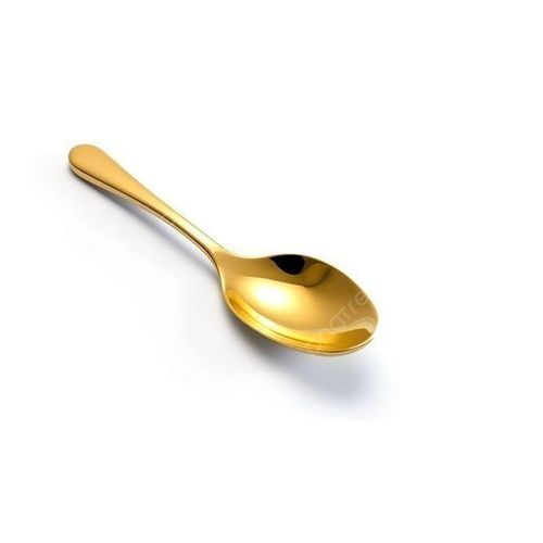 product_image_name-Generic-Lots De 6 Cuillère Dorée En Acier Inoxydable-1