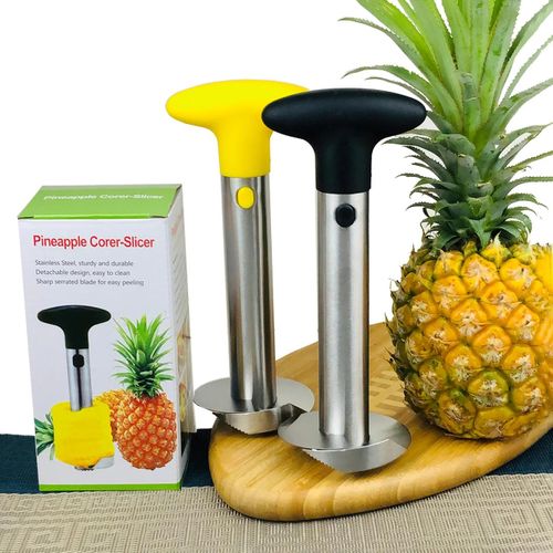 Generic Éplucheur et coupe ananas en acier inoxydable - image 5