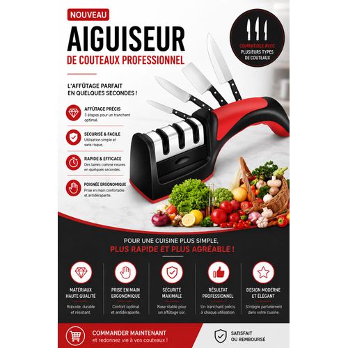 Generic AIGUISEUR DE COUTEAUX PROFESSIONNEL