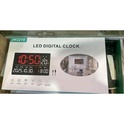 product_image_name-Generic-Horloge Numérique Grand - Noir-1