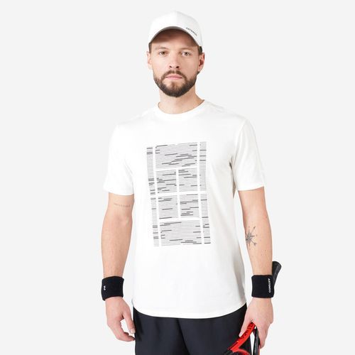 Decathlon t shirt blanc homme sales