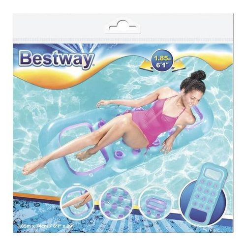 product_image_name-Bestway-Bouee De Flottaison- bouée gonflable - bouet de piscines - Brassiere piscine - Bleu Violet-1