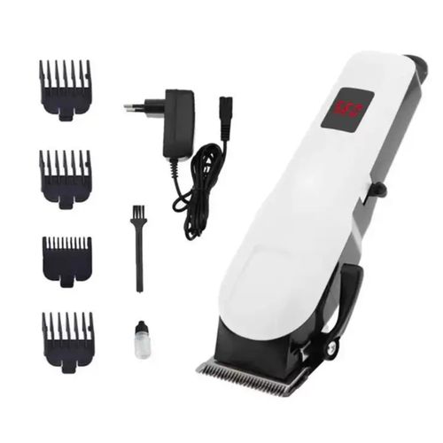 Generic Tondeuse Professionnelle Rechargeable avec Écran LED – Kit Complet - image 2