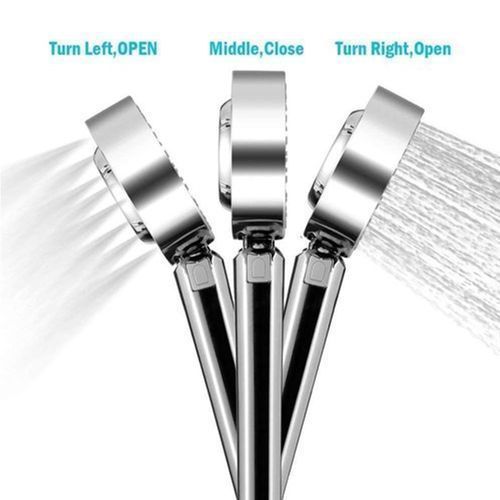 product_image_name-Generic-Pomme De Douche Multifonctions Réversible - Argent-1