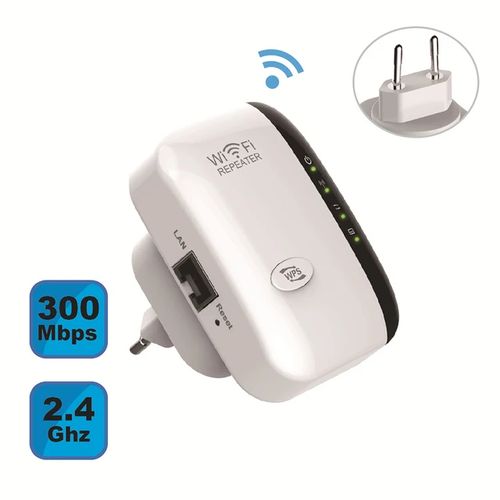 Generic Répéteur Wifi Sans Fil - 300Mbps - Blanc - Prix pas cher