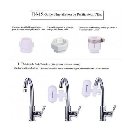 product_image_name-Generic-Filtre A Eau MOD 2 Purificateur De Robinet-blanc-3