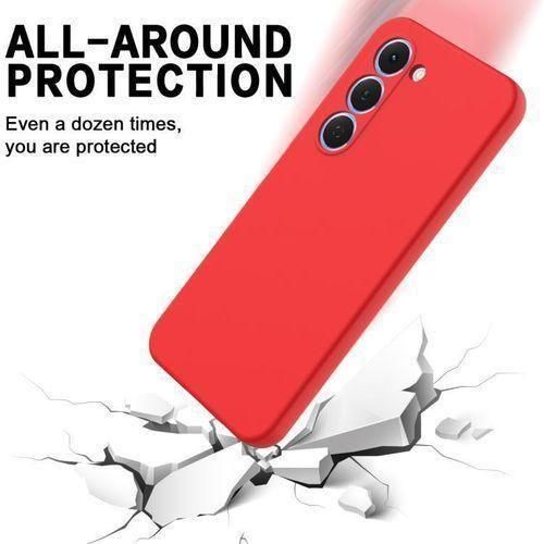 product_image_name-Tecno-Coque silicone Compatible à Tec no Spark 40 Pro Plus Rouge -3