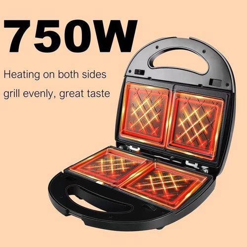 product_image_name-Sonifer-Machine à Sandwich & Panini SF-6155 - 7 Plaques Amovibles - Inox-4