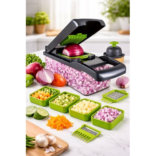 product_image_name-Generic-Coupe-Légumes Multifonction 16-en-1 avec Bac Collecteur-1