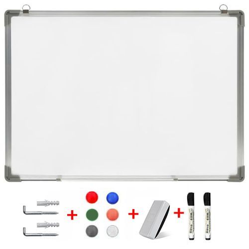 product_image_name-Generic-Tableau Magnétique 70X50 Cm + Marqueur + Aimants + Vis + Chiffon-1