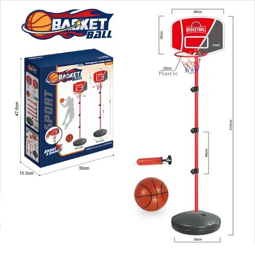 Panier De Basket-ball Sur Pied Hauteur Réglable 1,26 – 1,58 M +