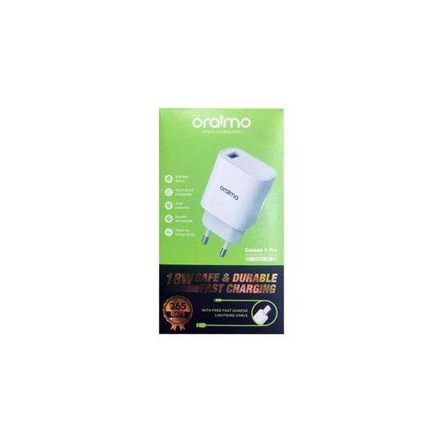 Oraimo Chargeur Efficace Compatible IPhone 6, 7, 8, X, 12, - Gixcor