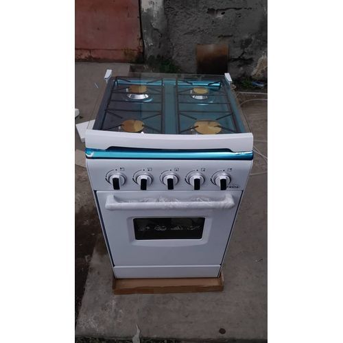 Generic Cuisinière 4 Feux - Hauteur 60cm - Blanc - Prix pas cher