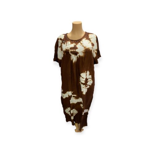 product_image_name-Generic-Robe avec grand foulard en tissu coton très bonne qualité-2