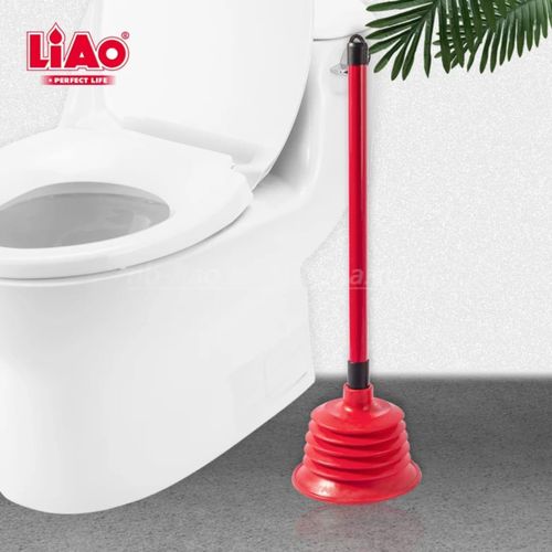 Liao Ventouse Déboucheur WC – Outil de Débouchage Manuel Haute Pression - image 2