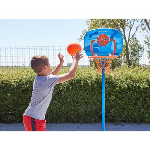 4 en 1 Panier de Basket Enfant-Panier de Basket-Ball Réglable en