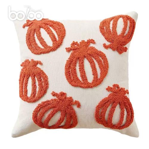 product_image_name-Generic-Pieces(4) Coussin de canapéMotifs de citrouilles et de feuilles  KD4545-025-4