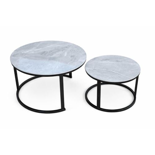 product_image_name-Generic-2 Tables Basses Vitrée, 70cm X 50cm-1
