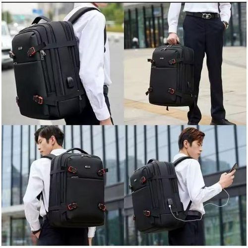 product_image_name-Generic-Chic Sac à Dos Pour PC Portable 18" Avec Code Pin-2