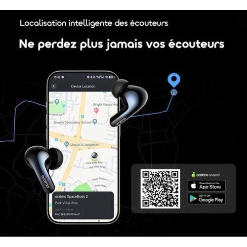 Oraimo Écouteurs True Wireless AI Smart - Réducteur de bruit - IA intégrée - image 5