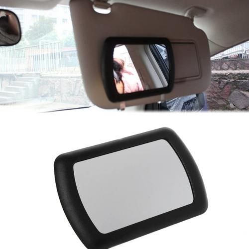 Miroir de Pare-Soleil de Voiture LED, Miroir de Maquillage de Pare-Soleil  Surround LED Allume L'écran Tactile Plug and Play avec Clip Arrière