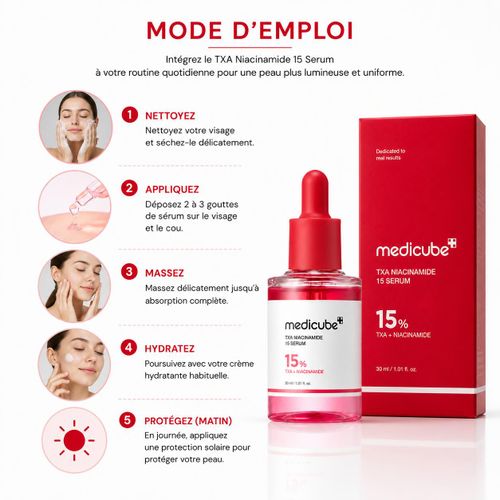 Medicube  Serum 30ml – Sérum Hydratant Éclat du Teint – Texture Légère - image 4