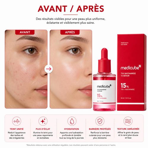 Medicube  Serum 30ml – Sérum Hydratant Éclat du Teint – Texture Légère - image 6