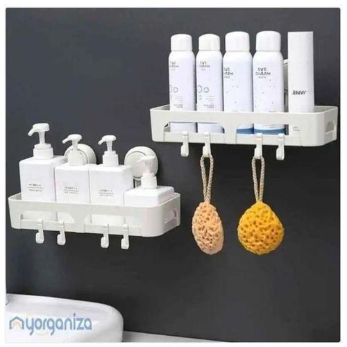 product_image_name-Generic-Chic Étagère de rangement murale blanche-3