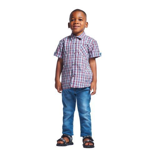 Chemise rouge on sale garcon