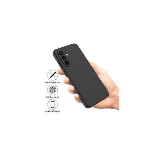 Generic Coque Silicone Compatible Pour Samsung Galaxy A17 - NOIR