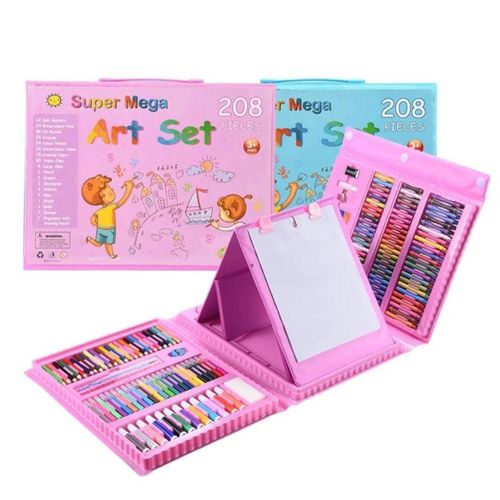 Generic KIT DE COLORIAGE ENFANT-208 PIECES