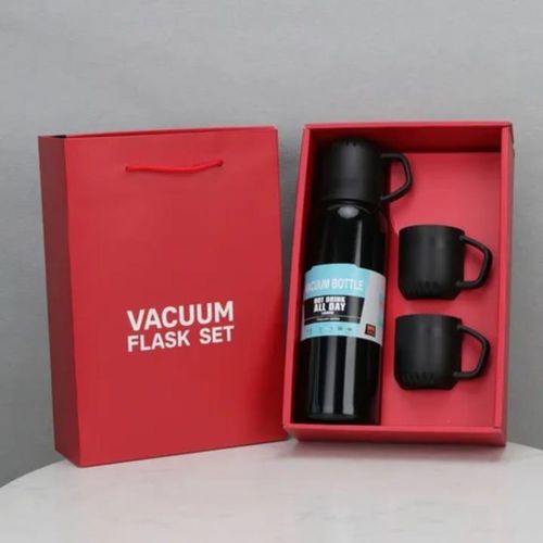 product_image_name-Generic-Ensemble Thermos Sous Vide à Double Couche Acier Inoxydable - thermos à café - gourde inoxydable - Noir-1