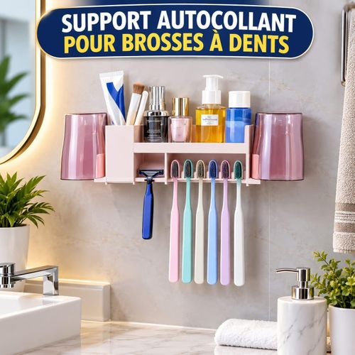Generic Support autocollant pour brosse à dents - image 2