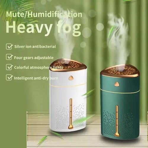 Generic Diffuseur d’Huiles Essentielles LED Élégant – Humidificateur Décoratif Moderne