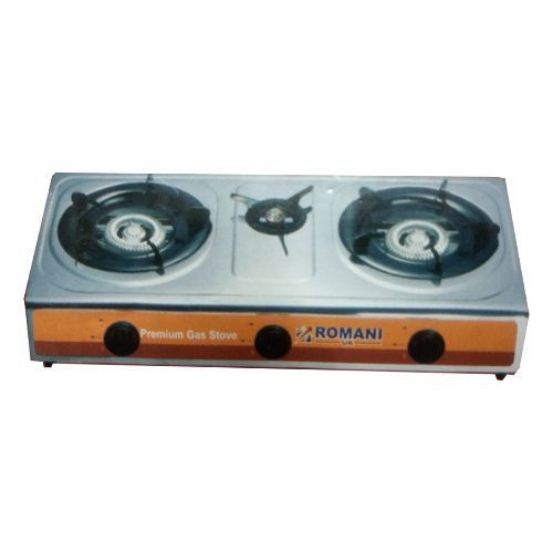 Romani Cuisinière En Inox 3 Feux Automatique