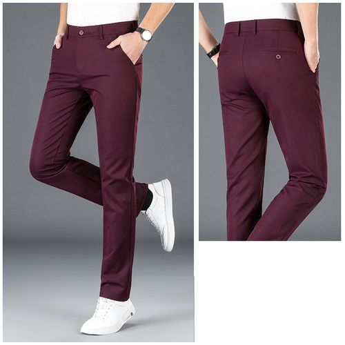 Pantalon homme rouge on sale