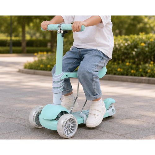 Generic Trottinette évolutive 3 roues avec siège pour enfant - image 2