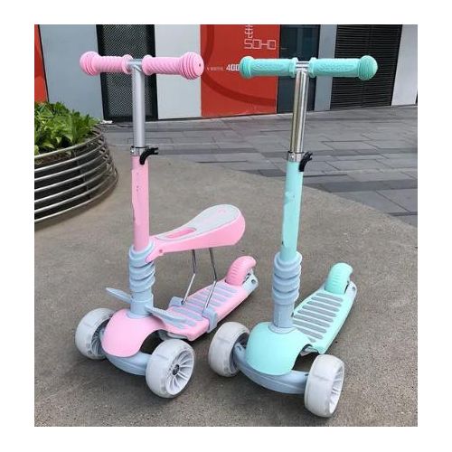 Generic Trottinette évolutive 3 roues avec siège pour enfant - image 3
