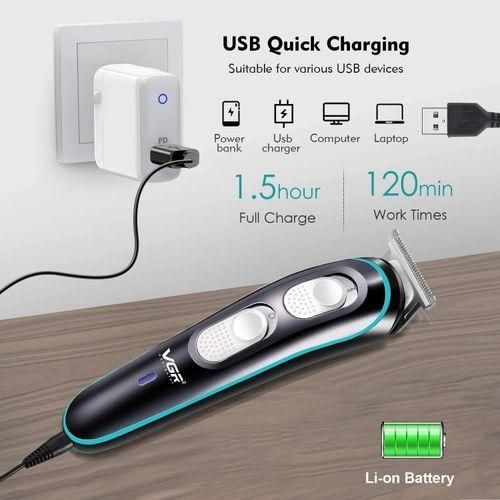 product_image_name-VGR- Tondeuse à Cheveux-V055 Barbe Et Moustache - Rechargeable-4