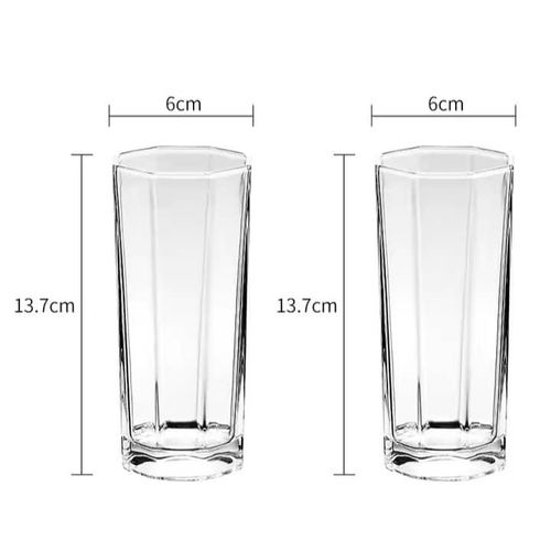 product_image_name-Generic-6 Verres A Eau - Verre Jus - Verres à Cocktail - Verres à Boire Lavables Au Lave-vaisselle-4